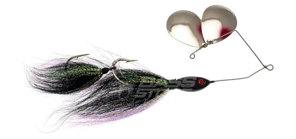 thumbnail image 2 of Tooth Shield Tackle The 308 Musky Bucktail Muskie Pike Double 8 Inline 2 of 9