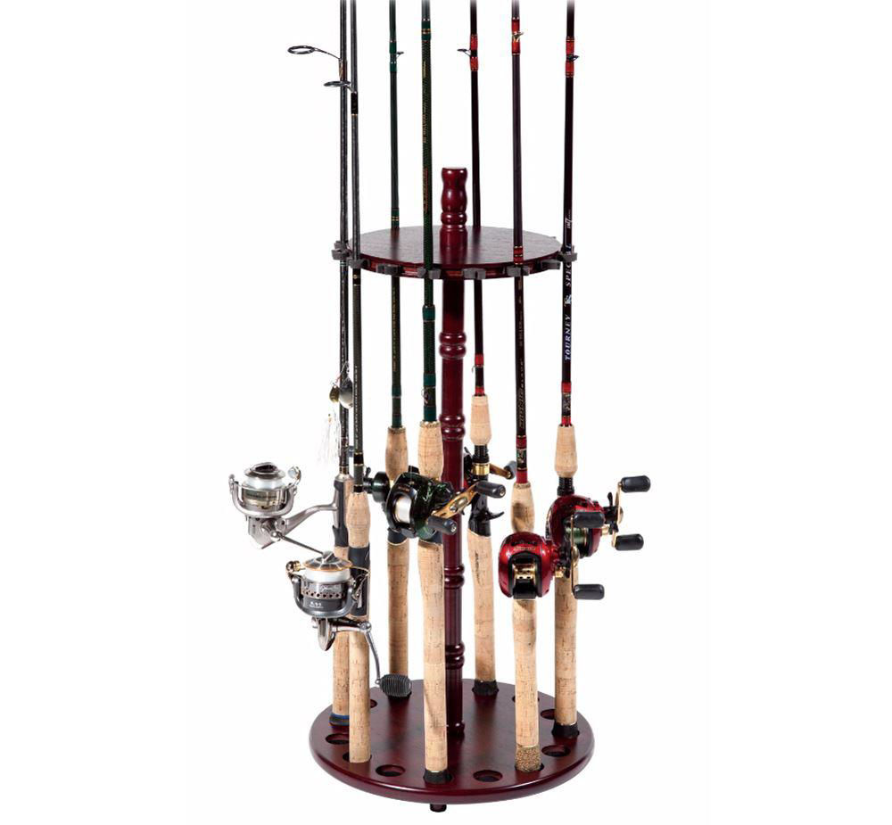 Immagine di Bass Pro Shops Round Floor Rod Rack