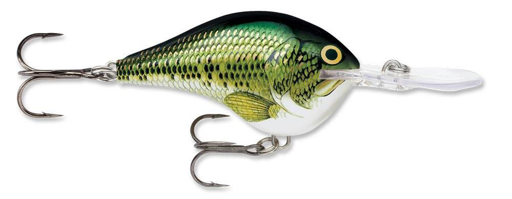 Rapala Dives-To Series DT14 2 3/4 inch Balsa Wood Crankbait Bass & Walleye Lure