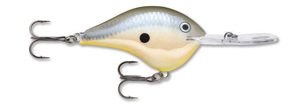Rapala Dives-To Series DT14 2 3/4 inch Balsa Wood Crankbait Bass & Walleye Lure