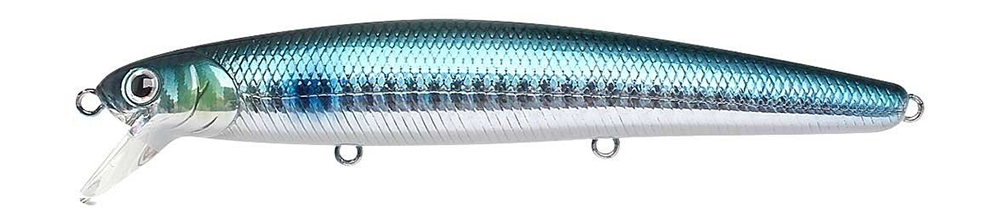 Lucky Craft Saltwater Flash Minnow 110sp 16.5g MS Anchovy for sale online