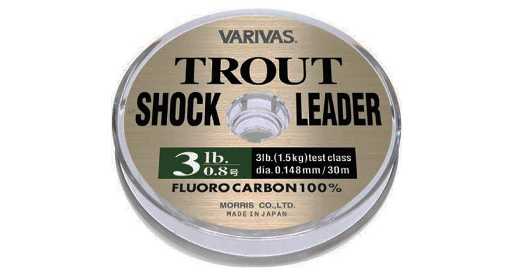 Morris New Trout Shock Leader Fluoro 3 lb 0.8
