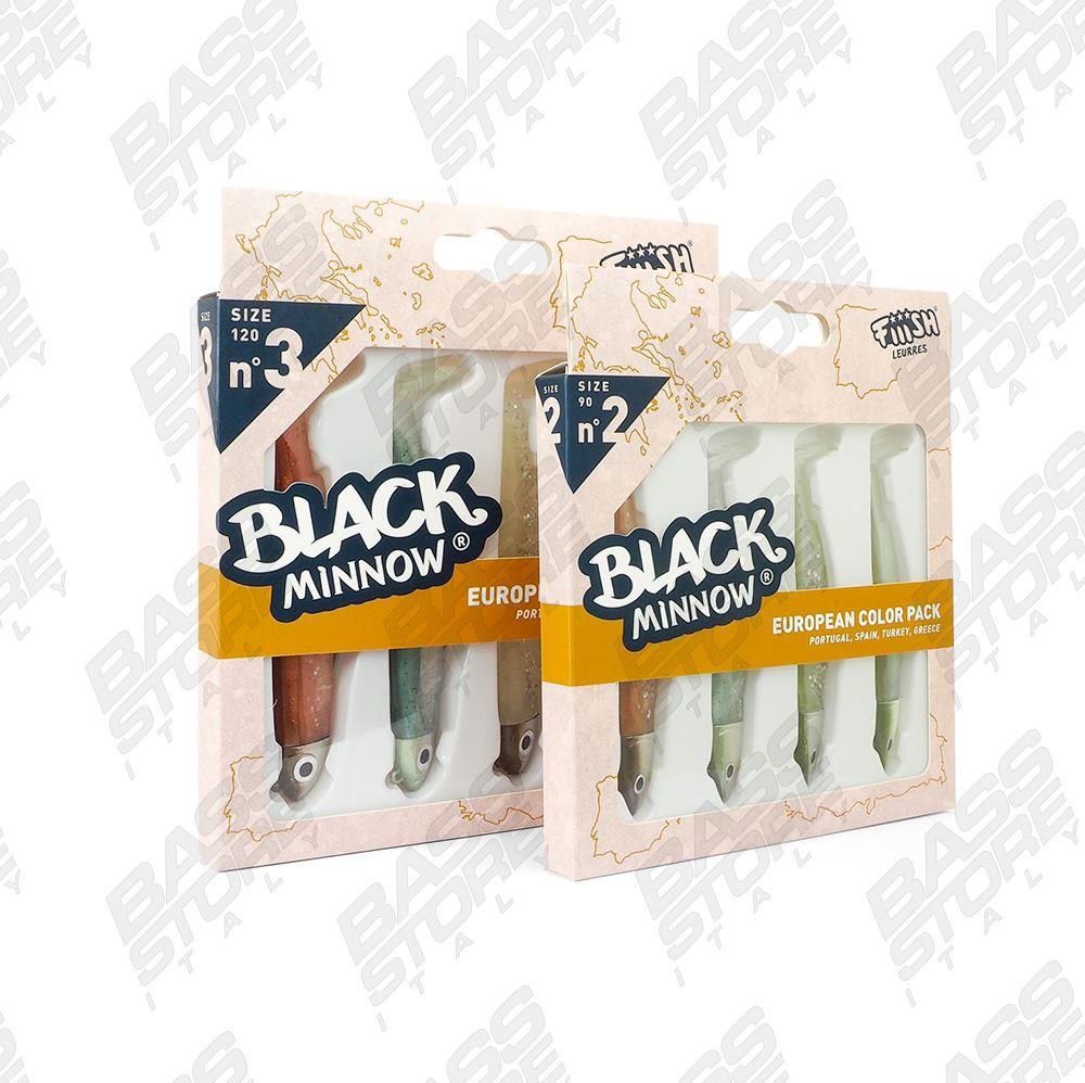 Immagine di Fiiish Leurres Black Minnow European Colors Pack Limited Edition