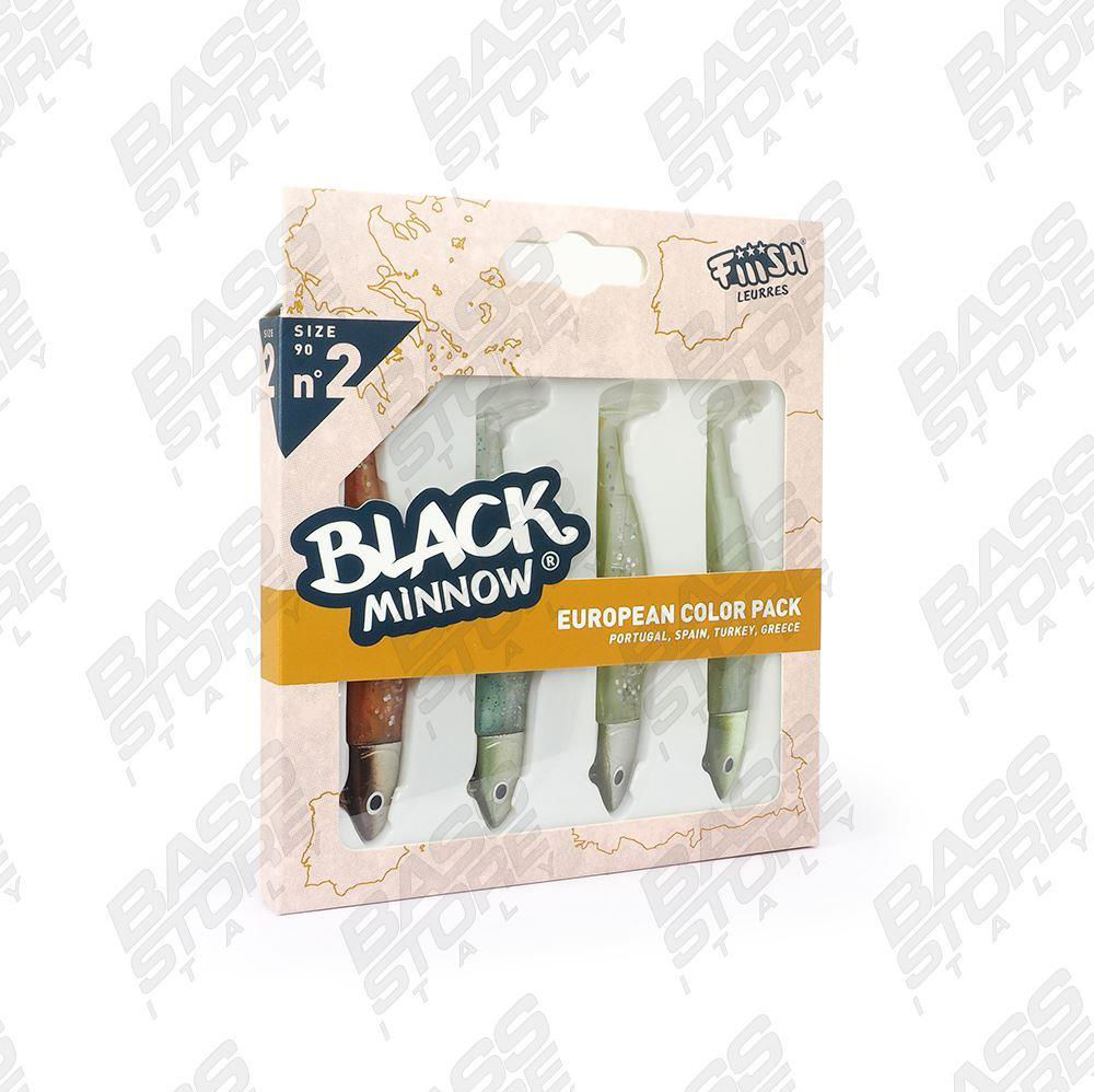 Immagine di Fiiish Leurres Black Minnow European Colors Pack Limited Edition