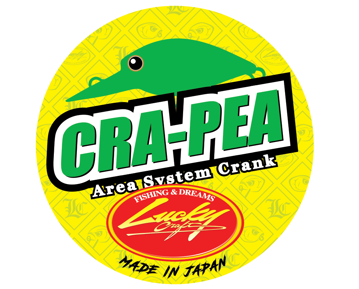 Immagine di Lucky Craft Round Cra-Pea Sticker