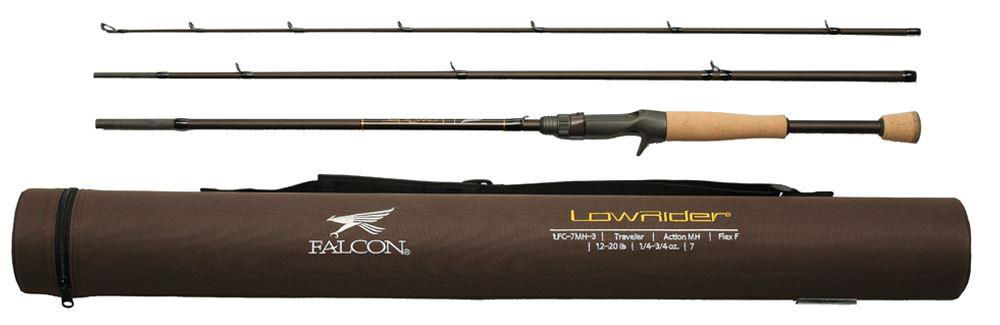 Falcon Lowrider Traveler Spinning Rods spinning rods 3 pcs - Negozio di  pesca online Bass Store Italy