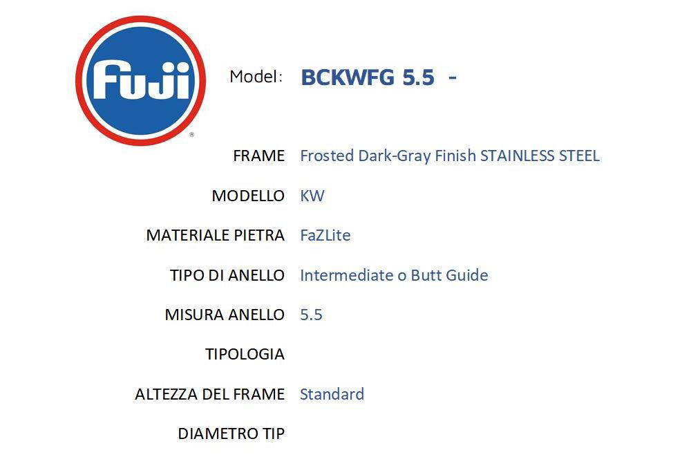 Immagine di Fuji KW series FaZLite/Stainless Steel Wrap On Guides