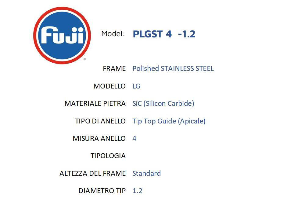 Immagine di Fuji LG series SiC/Stainless Steel Tip Top Guides