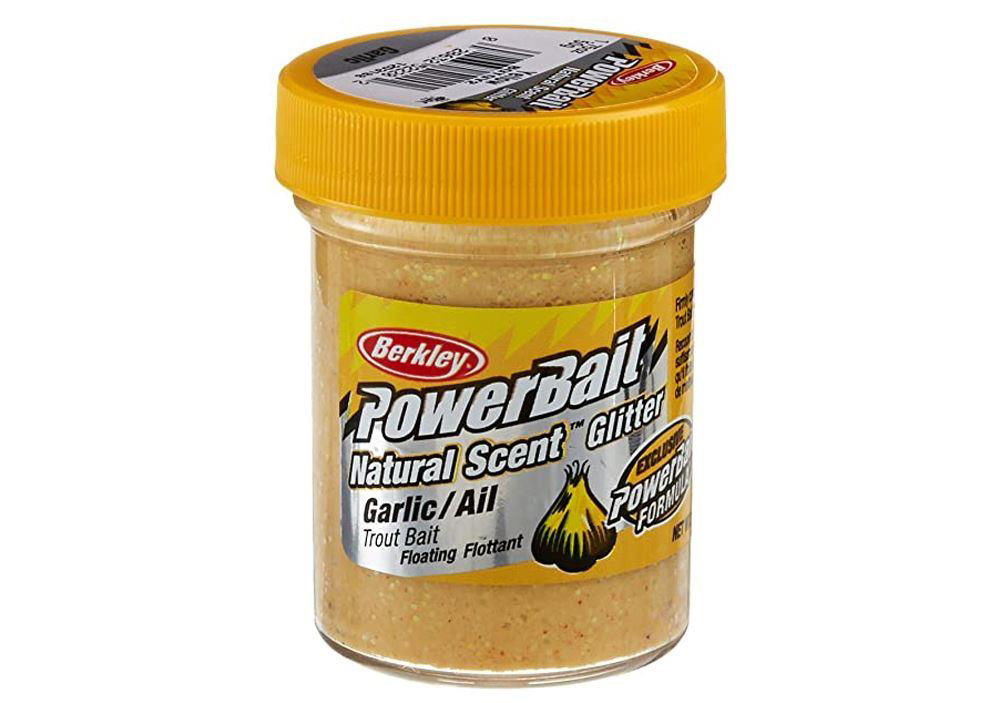 Berkley PowerBait Natural Glitter Trout Bait , Yellow 