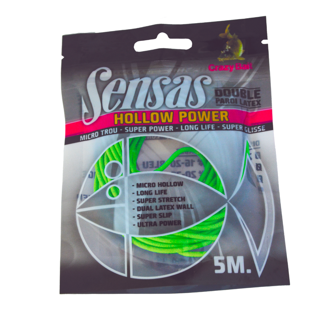 Sensas Hollow Match Super Soft Elastic 5m - MatchFishing