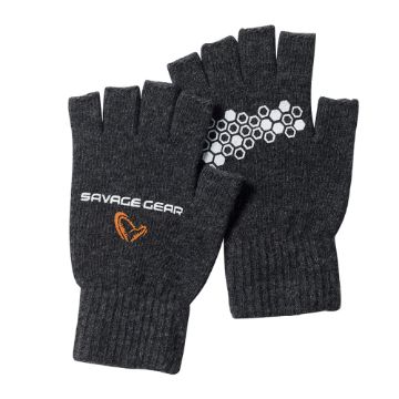Immagine di Savage Gear Knitted Half Finger Glove
