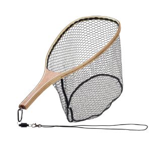 Garbolino Raquette Fixe Bois Filet Silicone Aimant Gilet