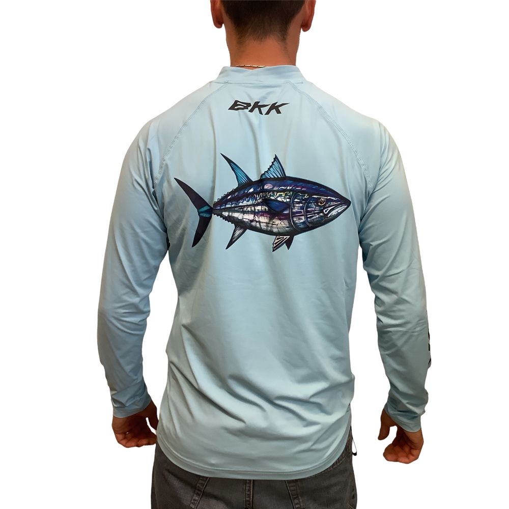 Immagine di BKK FISHING HOOKS Long Sleeve Performance Shirt Tuna