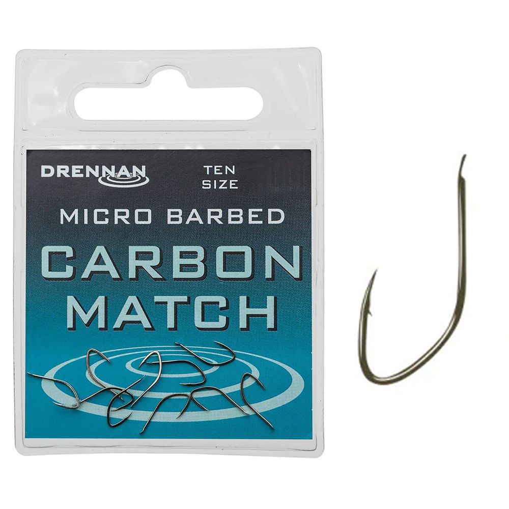Immagine di Drennan Carbon Match Micro Barbed Hooks