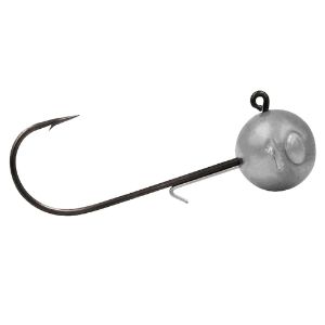 Mustad Ball Jig Head White Keeper
