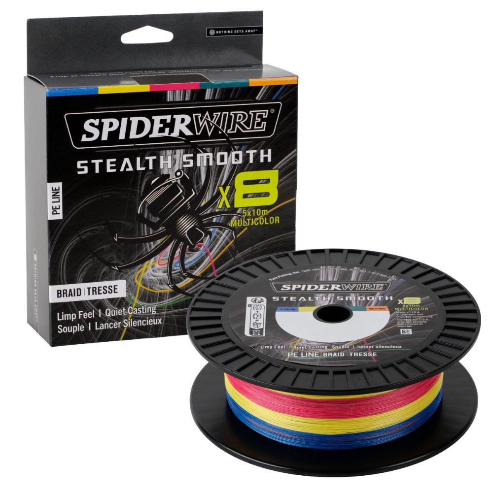 Immagine di Spider Wire Stealth Smooth x8 Braid Multicolor
