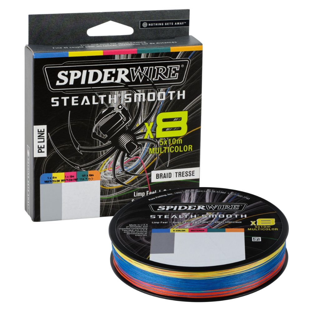 Immagine di Spider Wire Stealth Smooth x8 Braid Multicolor