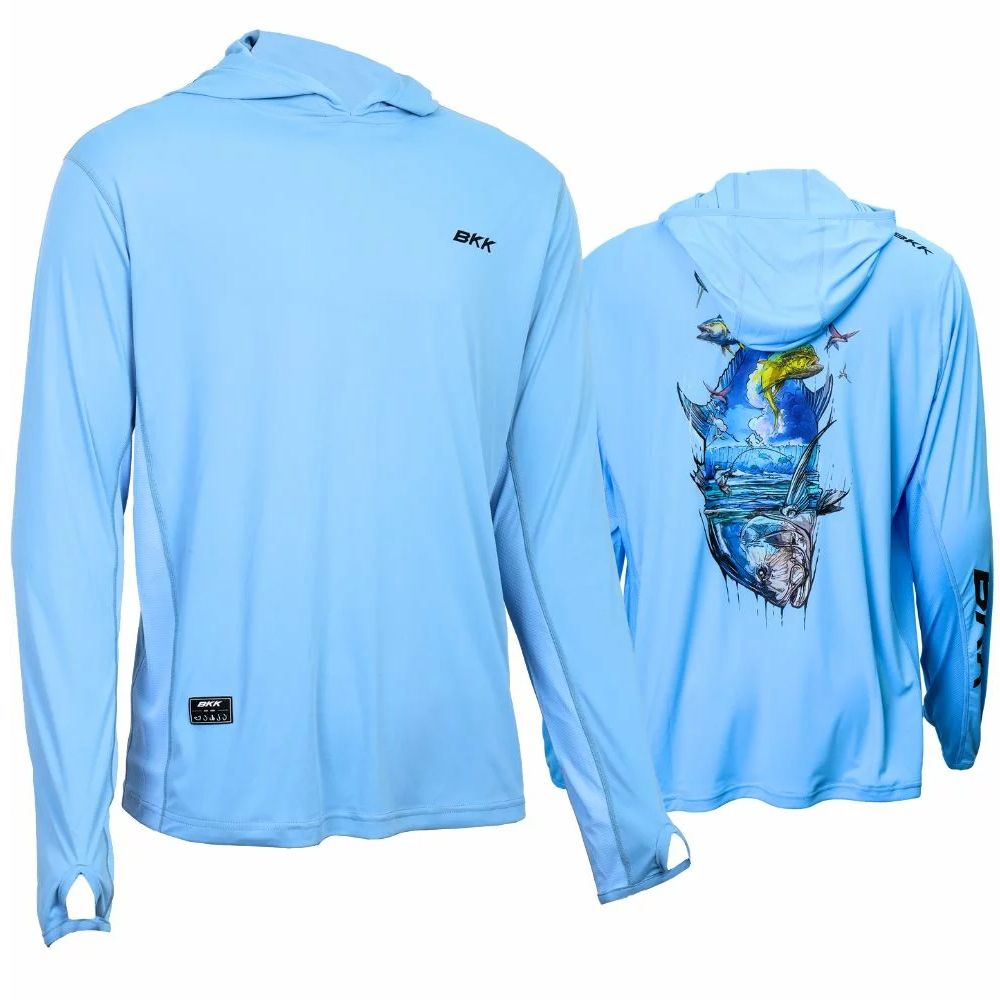 Immagine di BKK FISHING HOOKS Long Sleeve Performance Shirt Brand Value GT