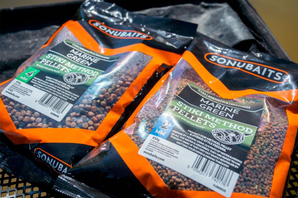 Immagine di Sonubaits Marine Green Stiki Method Pellets