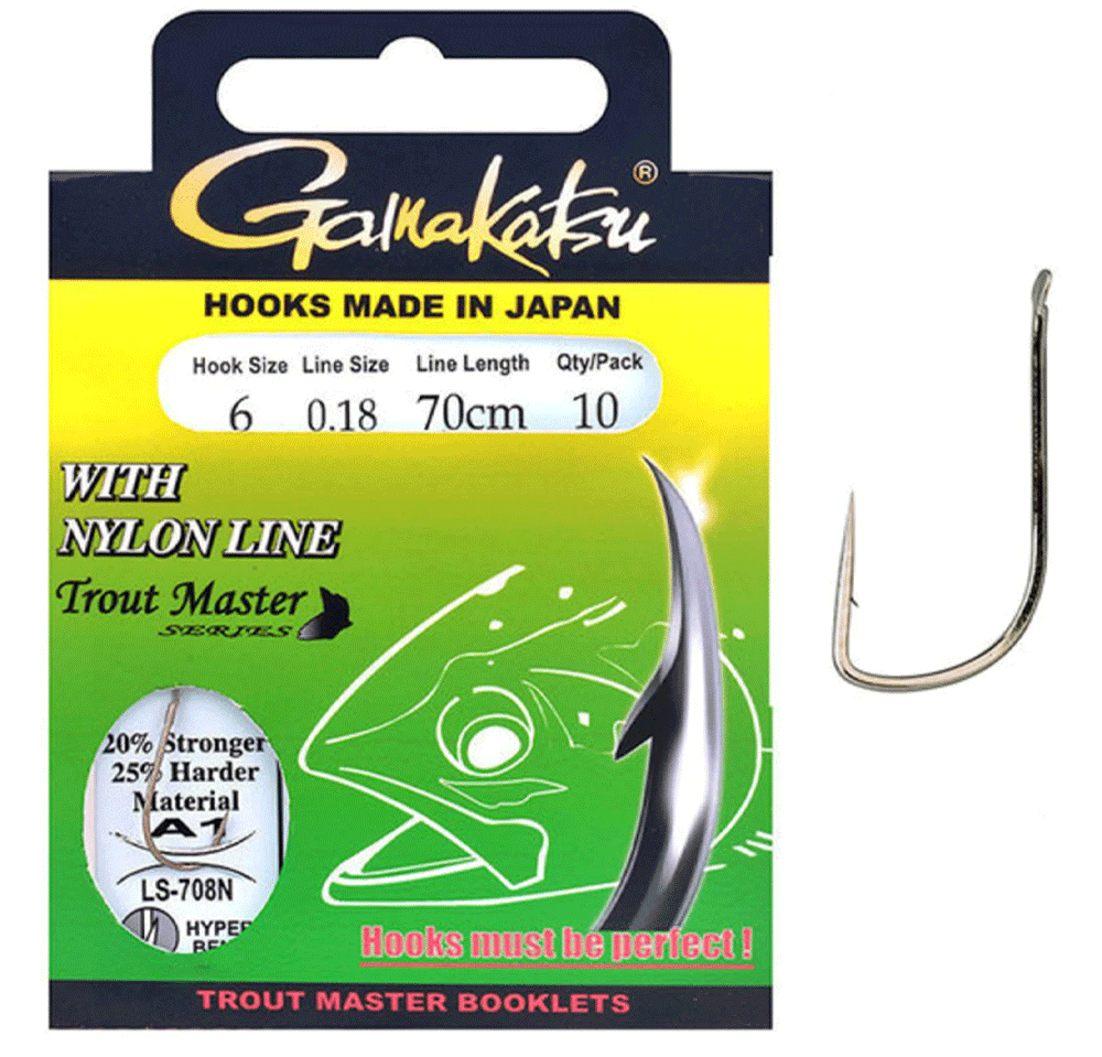 Immagine di Gamakatsu A1 Trout Master Nylon LS-708