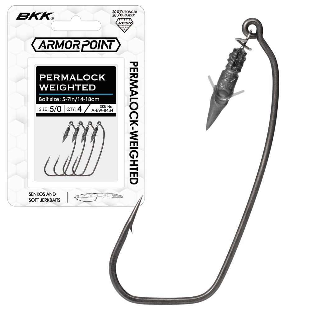 Immagine di BKK FISHING HOOKS Armor Point Tungsten Permalock Weighted