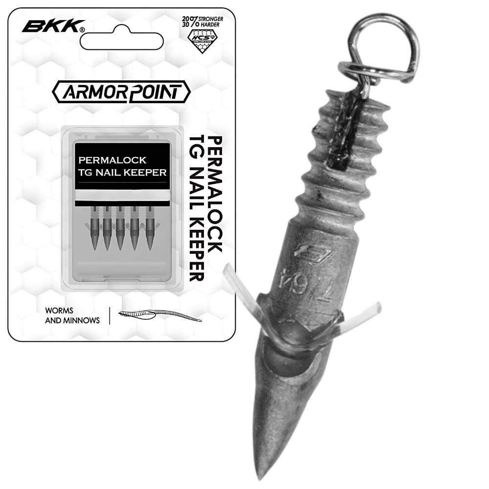 Immagine di BKK FISHING HOOKS Armor Point Permalock Tungsten Nail Keeper