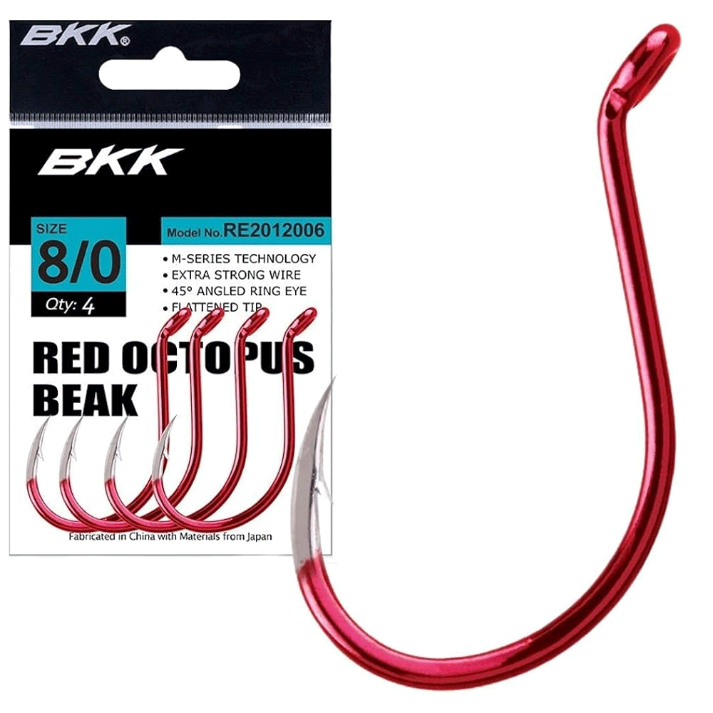 Immagine di BKK FISHING HOOKS Red Octopus Beak