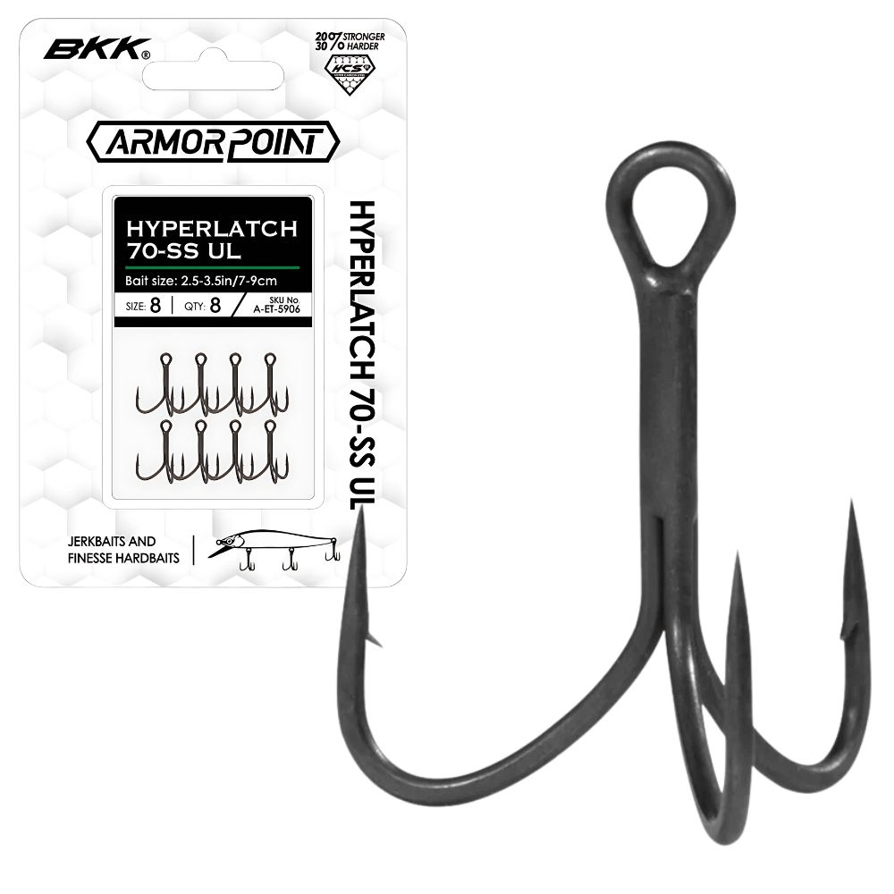 Immagine di BKK FISHING HOOKS Armor Point Hyperlatch 70-SS UL