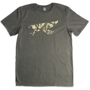 Immagine di Falcon Rods Mean Green Camo T-Shirt